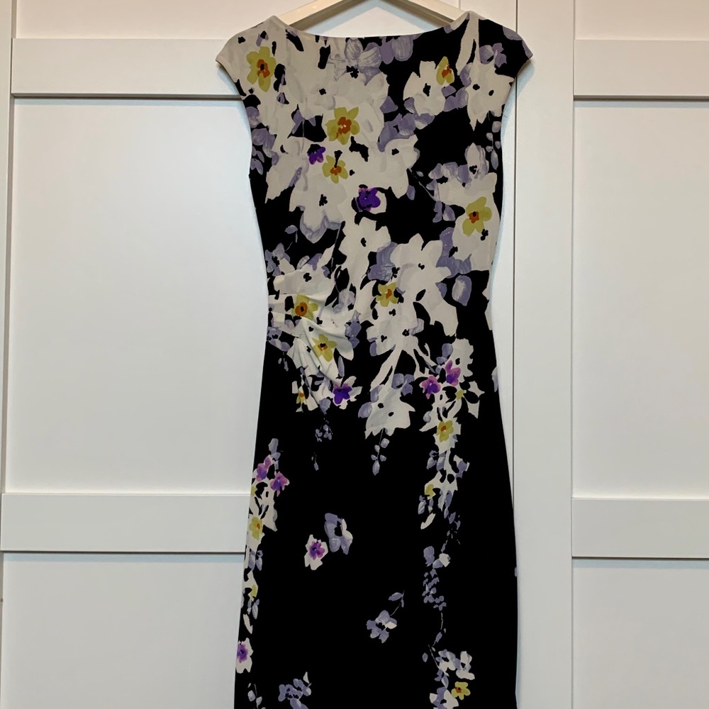 Ralph Lauren Daffodils 🌼 Cap Sleeve Spring Dress Size 4